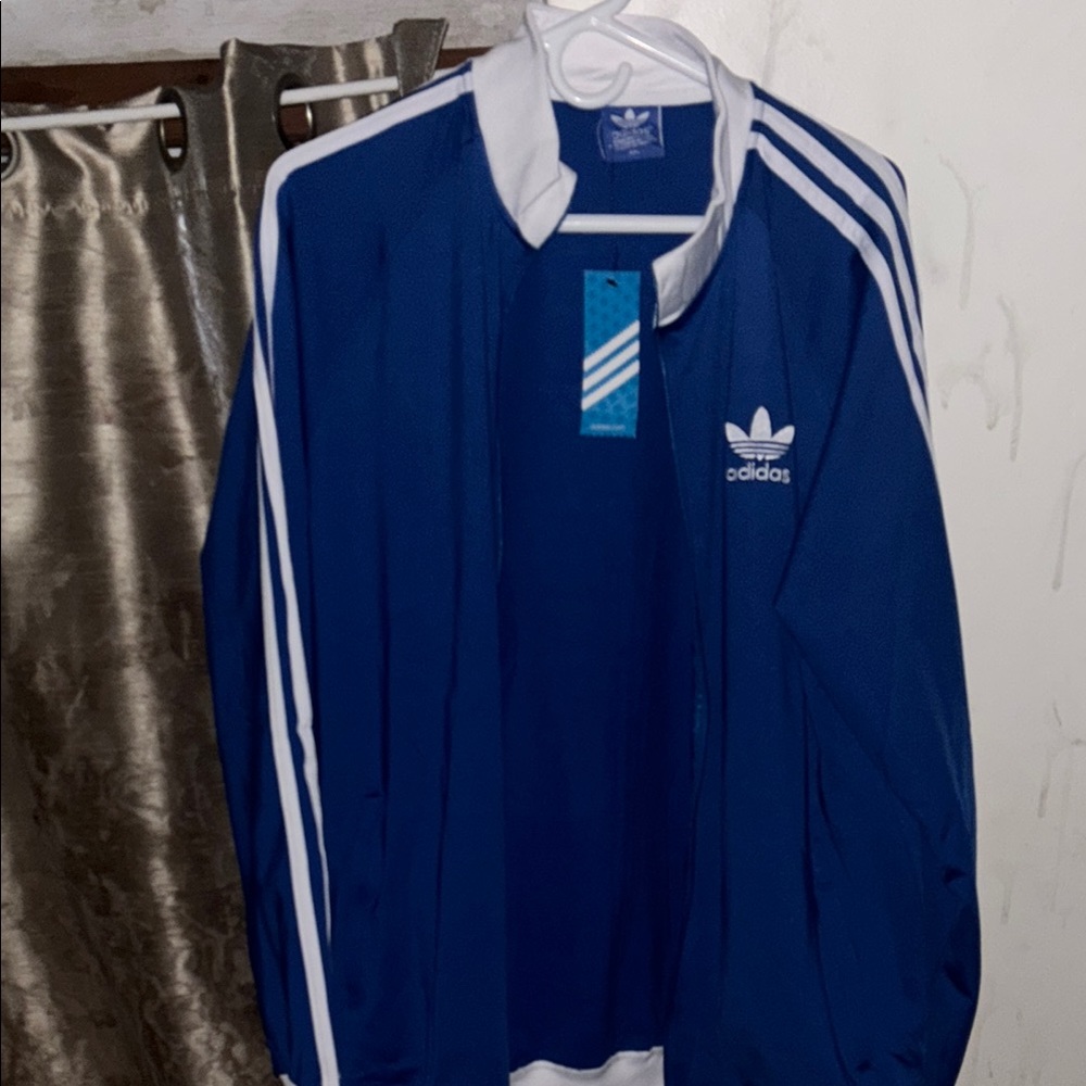 Adidas Blue Track Jacket